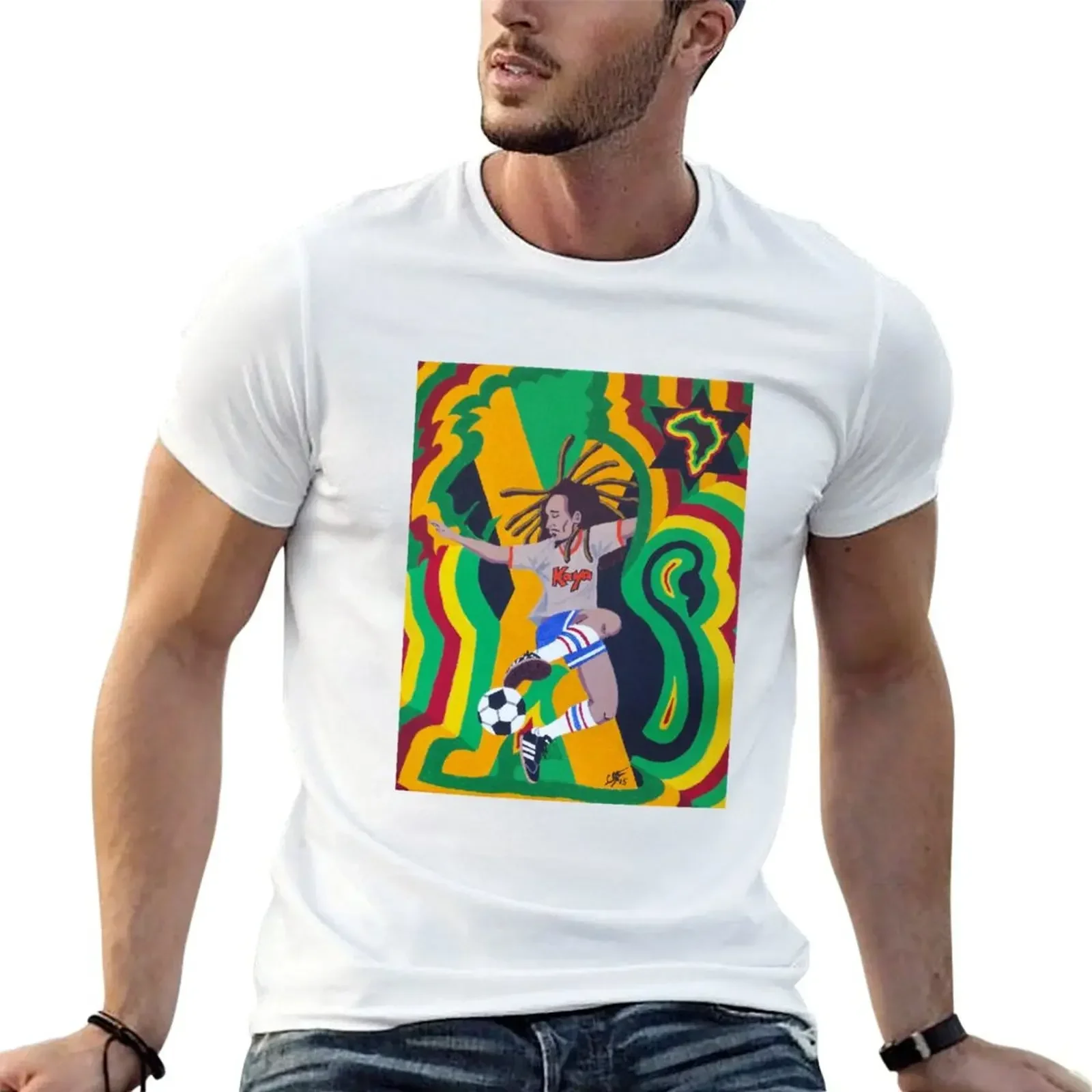 Kaya Futbol Marley T-Shirt vintage clothes oversized graphic tee anime tshirt hippie clothes funny t shirts men