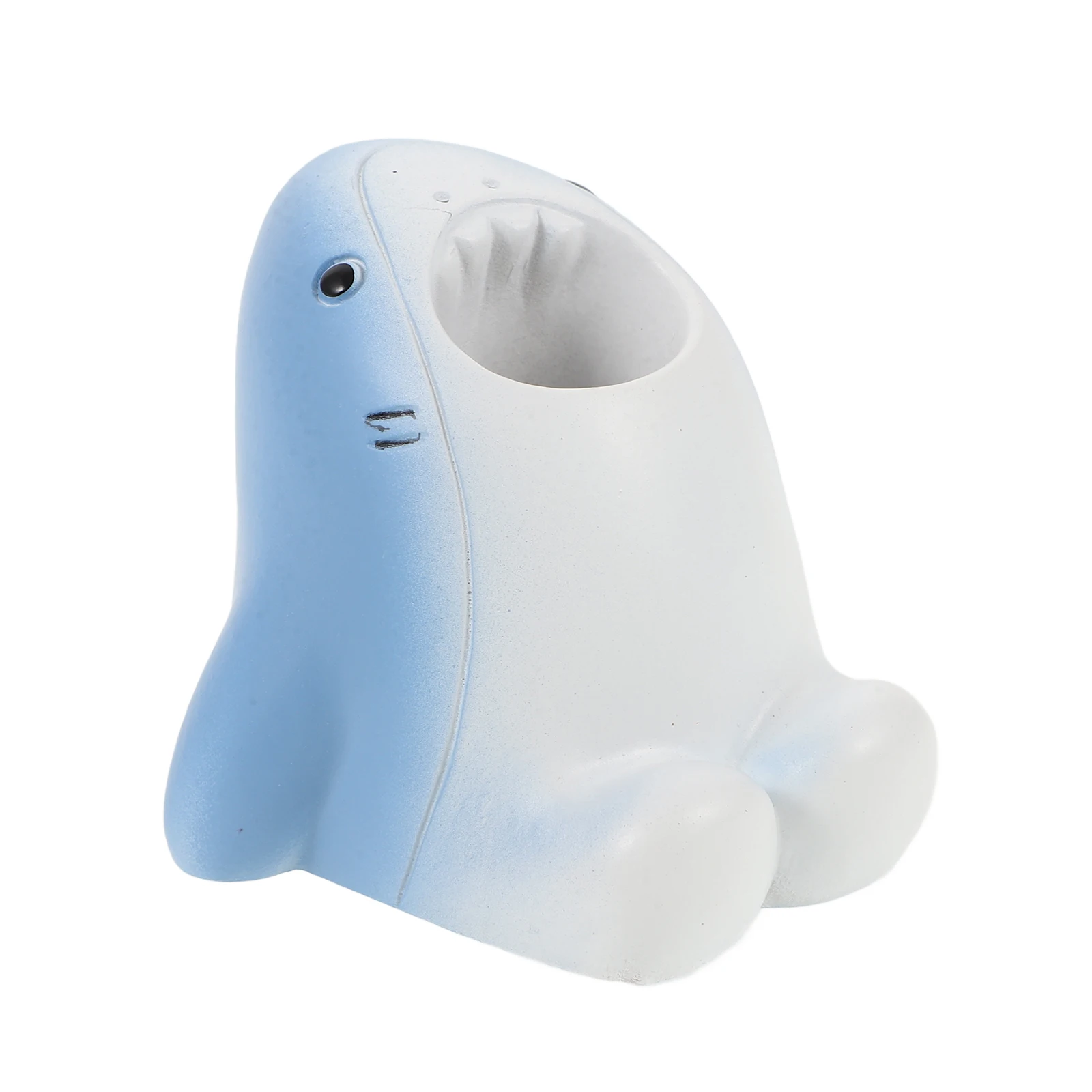 

Cartoon Resin Makeup Organizer Nail Brush Holder Nail Polish Pen Holder Desk Storage Multifunctional Cute Organizer