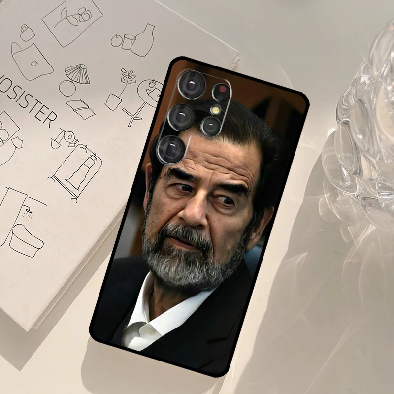 Etui Saddam Hussein Iraq do Samsung Galaxy S23 S21 S22 Ultra S20 FE S8 S9 S10 Plus Note 10 Note 20 Ultra Cover