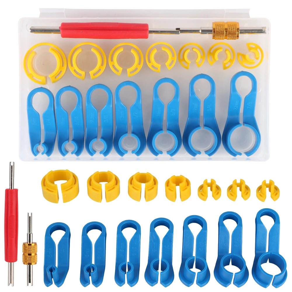 Fuel Line Remover Connector Car Air Conditioning Pipe Quick Disconnect Tools Kit 16pcs Removal Tools