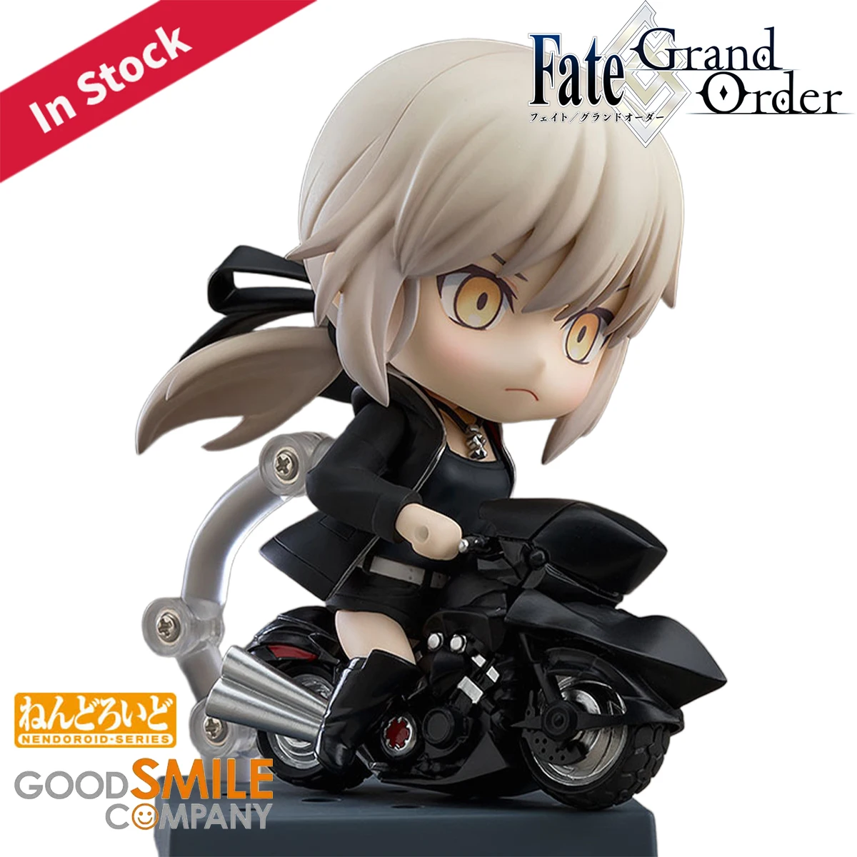 Original Genuine Good Smile Company Action/Dolls Nendoroid (#1142-DX) Fate/Grand Order Altria Shinjuku Ver. & Cuirassier Noir