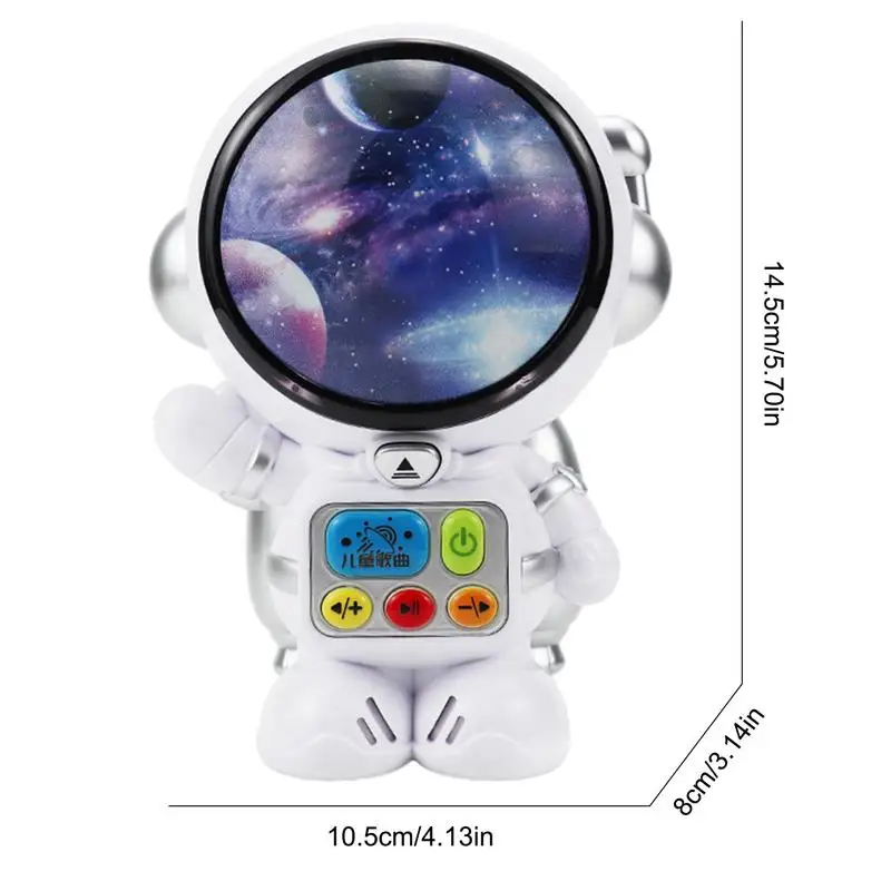 Astronaut Toys For Boys Electric Story Telling Machine For Kids With 3 Discs Early Childhood Storytelling Toys For Kids Boys