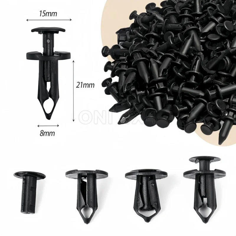 30PCS Plastic rivets are suitable for Uforce Zforce Cforce UTV CF400 450 500 500S 520 550 600 625 800 800EX 820 800 850 950 1000