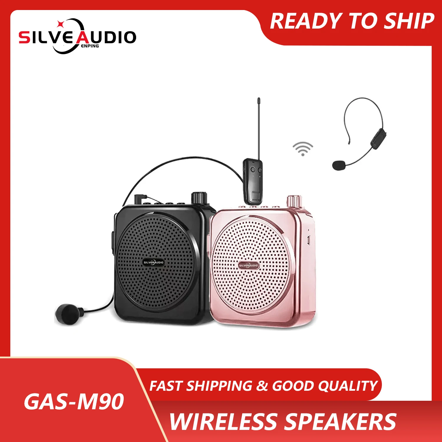 

GAS-M90 mini speakers teacher teaching tour guide shopping mall promotion waist hanging hawking blueteeth