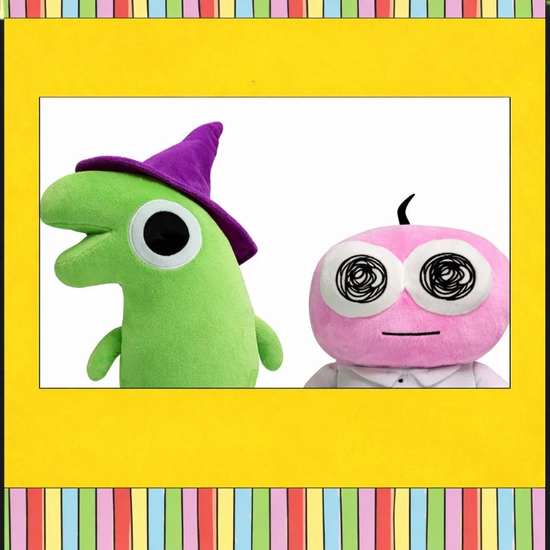 

*New Smiling Friends Plushie Cute Anime Plush Doll Soft Stuffed Cartoon Toy Kids Gift Room Decoration