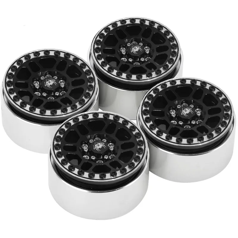 

Metal 1.9" Beadlock Wheel Rim 5 Spoke Outer Diameter 55mm for RC 1/10 12mm Hex Crawler Car Axial SCX10III 90046 D90 TRAXXAS TRX4