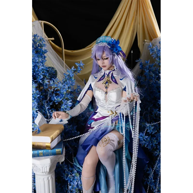 Cantarella 코스프레 게임 Wuthering Waves Cantarella 코스프레 의상 드레스 카니발 할로윈 애니메이션 파티 복장 가발 신발