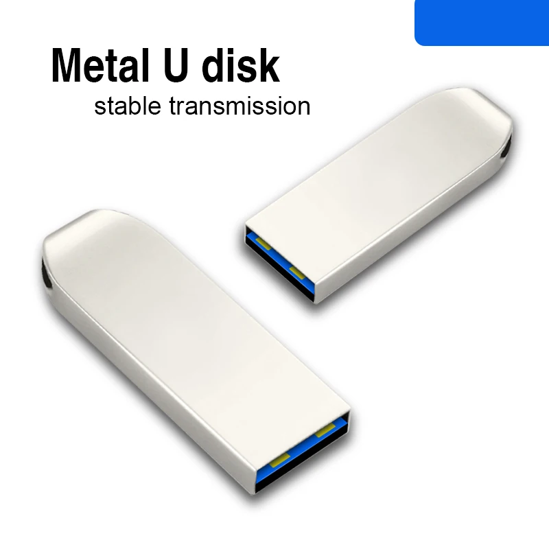 Metal Mini USB Flash Drive 16GB 32GB Pendrive USB2.0 Flash Drive 128GB 64GB Tiny Memory Stick U Disk USB Drive Pen 8GB