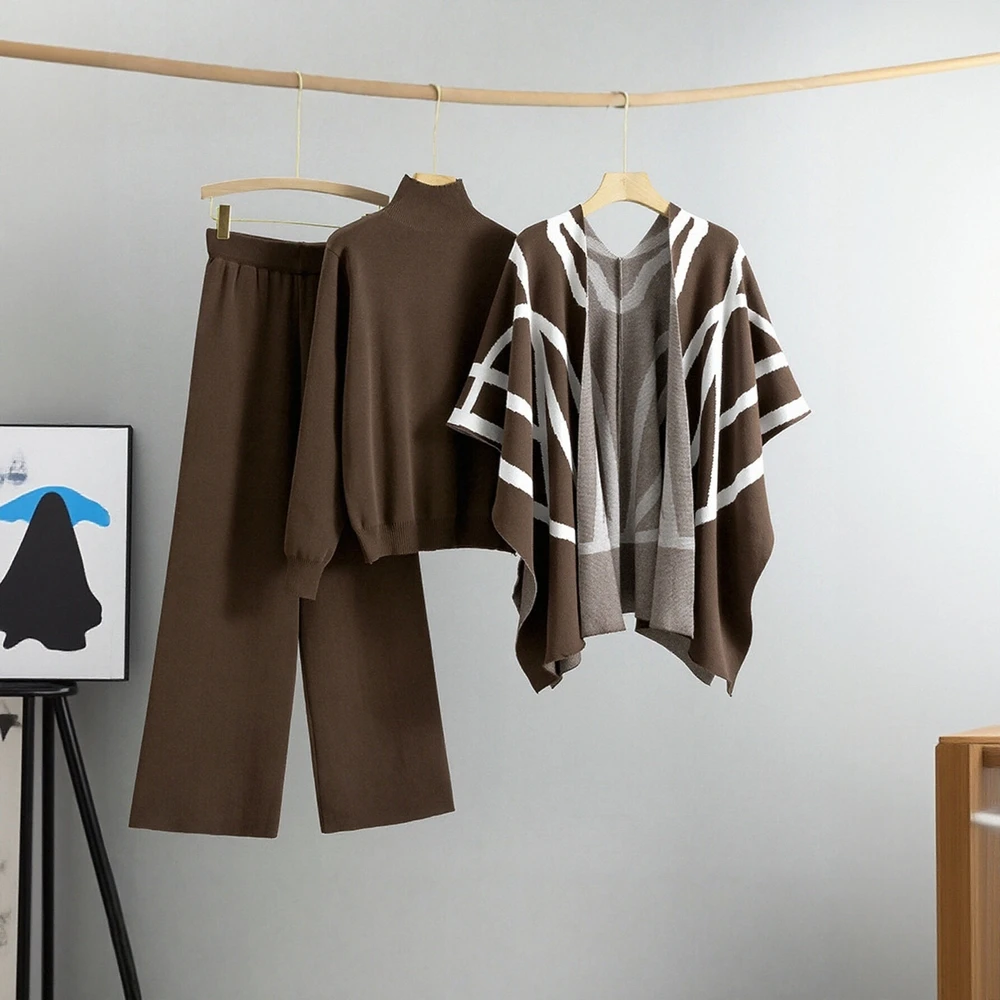 

Casual Fit Suit Set Decorative Design Comfortable Style Women's Fashion Outfit Combo