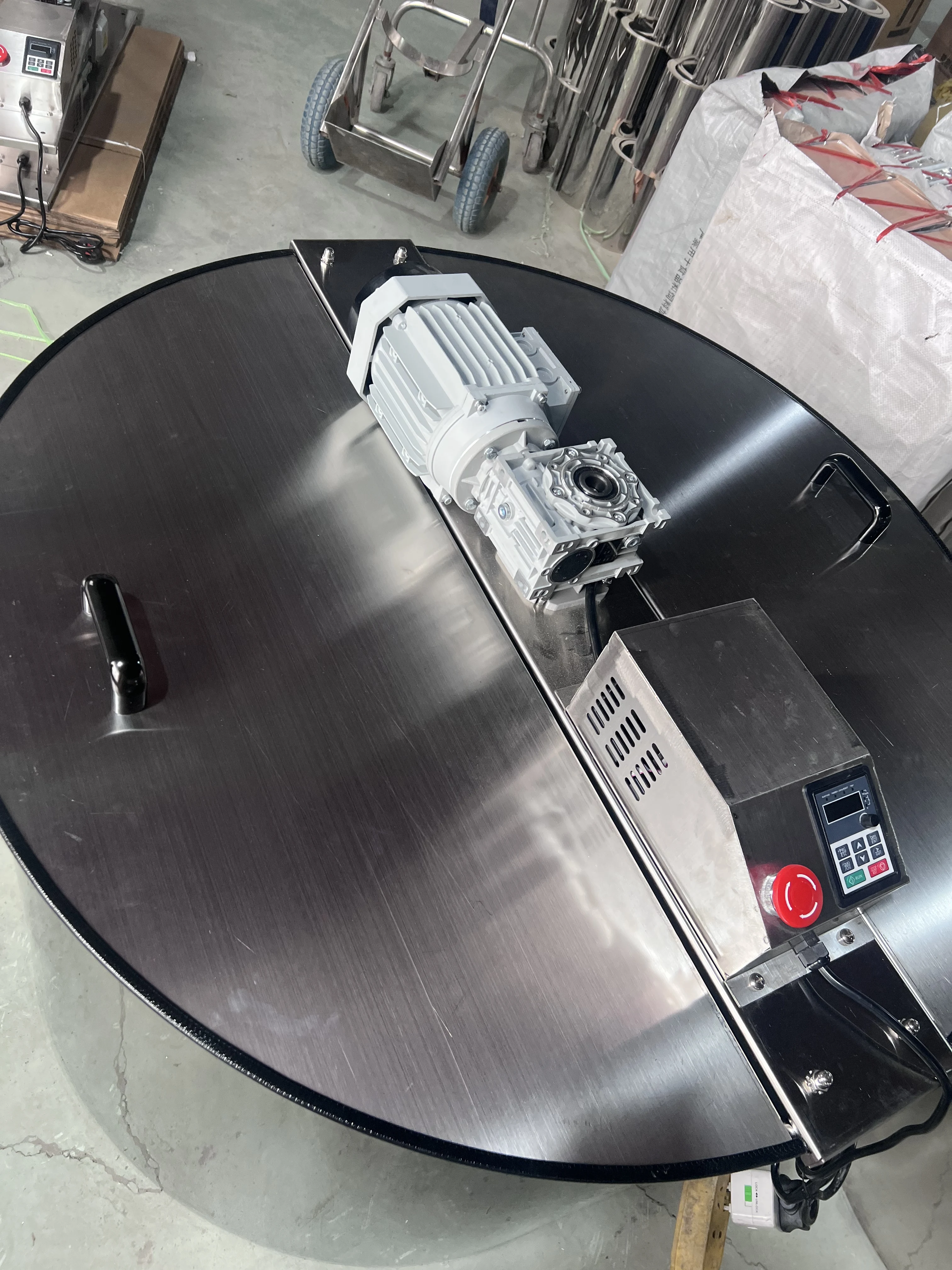 Mesin Ekstraktor Madu Meew Condition Honey Extractor Motor Equipmentngerbee 24 Frame Baja Tahan Karat Mesin Pengolah Madu N