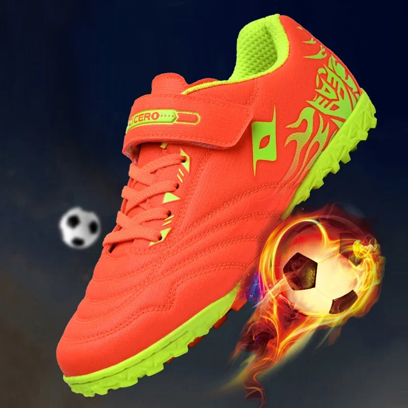 TF/FG клипсы для тренировок, противоскользящая и износостойкая обувь для девочек, Детская футбольная обувь для мальчиков, спортивная обувь для улицы