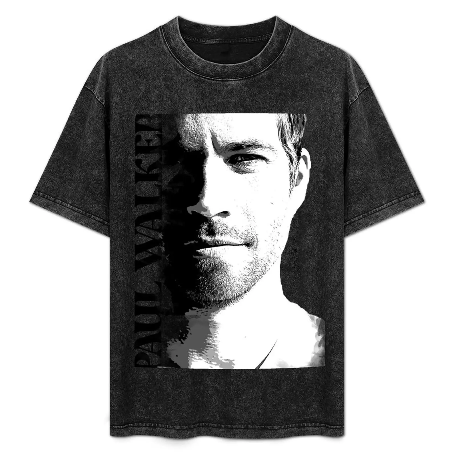 Paul Walker 2023 Tee Design T-Shirt new edition vintage clothes summer top shirts graphic plain black t shirts men