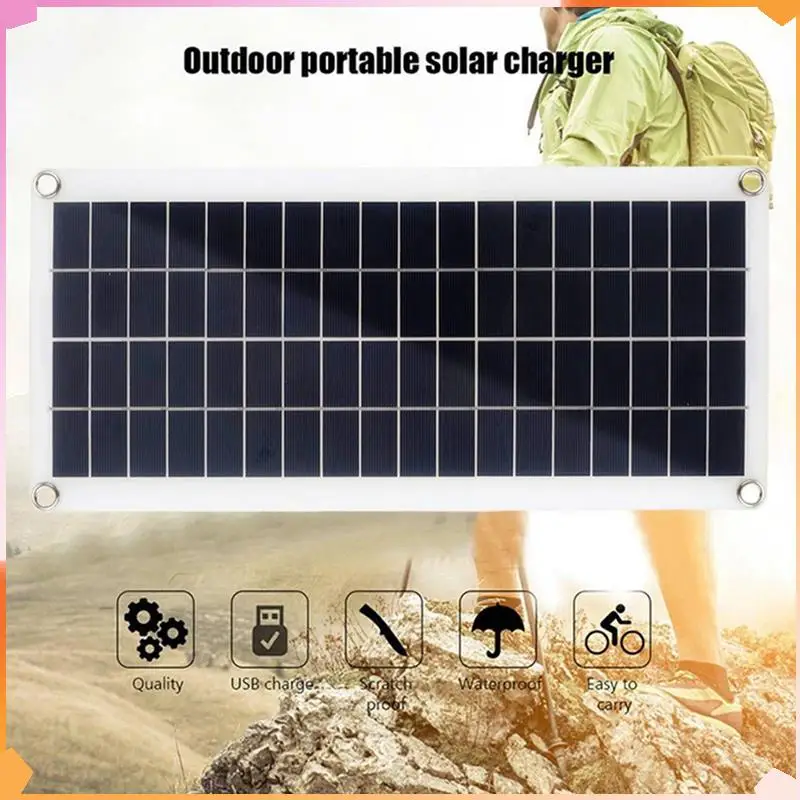 

B94A 4X 15W Солнечная панель 12-18V Солнечная батарея Солнечная панель для телефона RV Автомобильное зарядное устройство MP3 PAD Открытый аккумулятор B