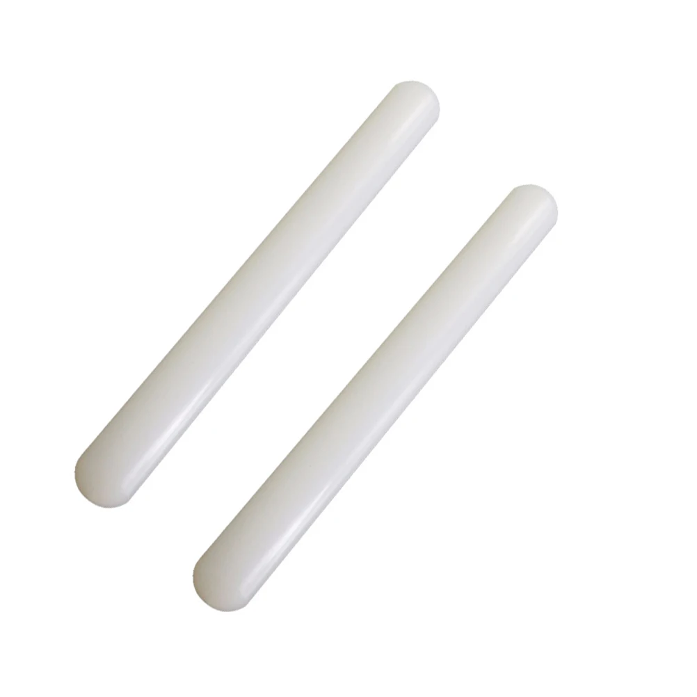 

2 Pcs Pastry Dough Plastic Rolling Pin Fondant Roller Corn Cake for Rollers Baking