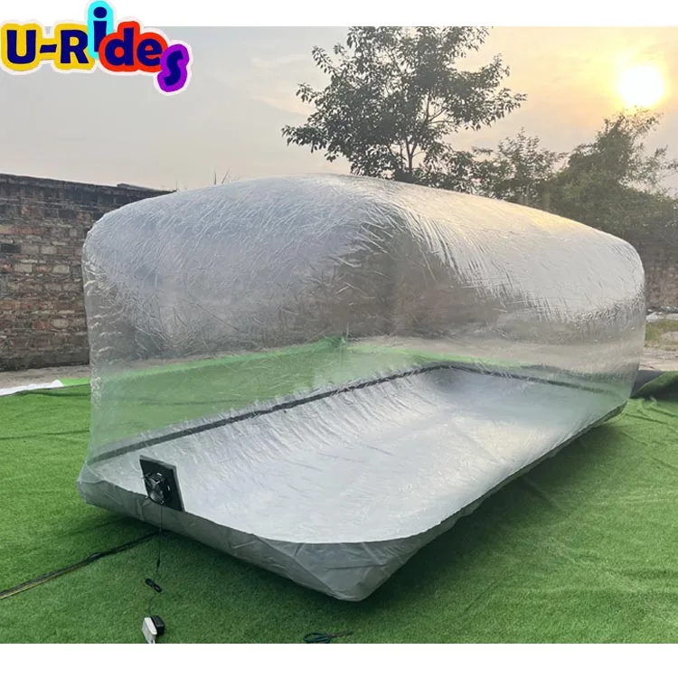 Waterproof PVC Inflatable Car Cover Bubble for Indoor and Outdoor Use with Battery Fans
