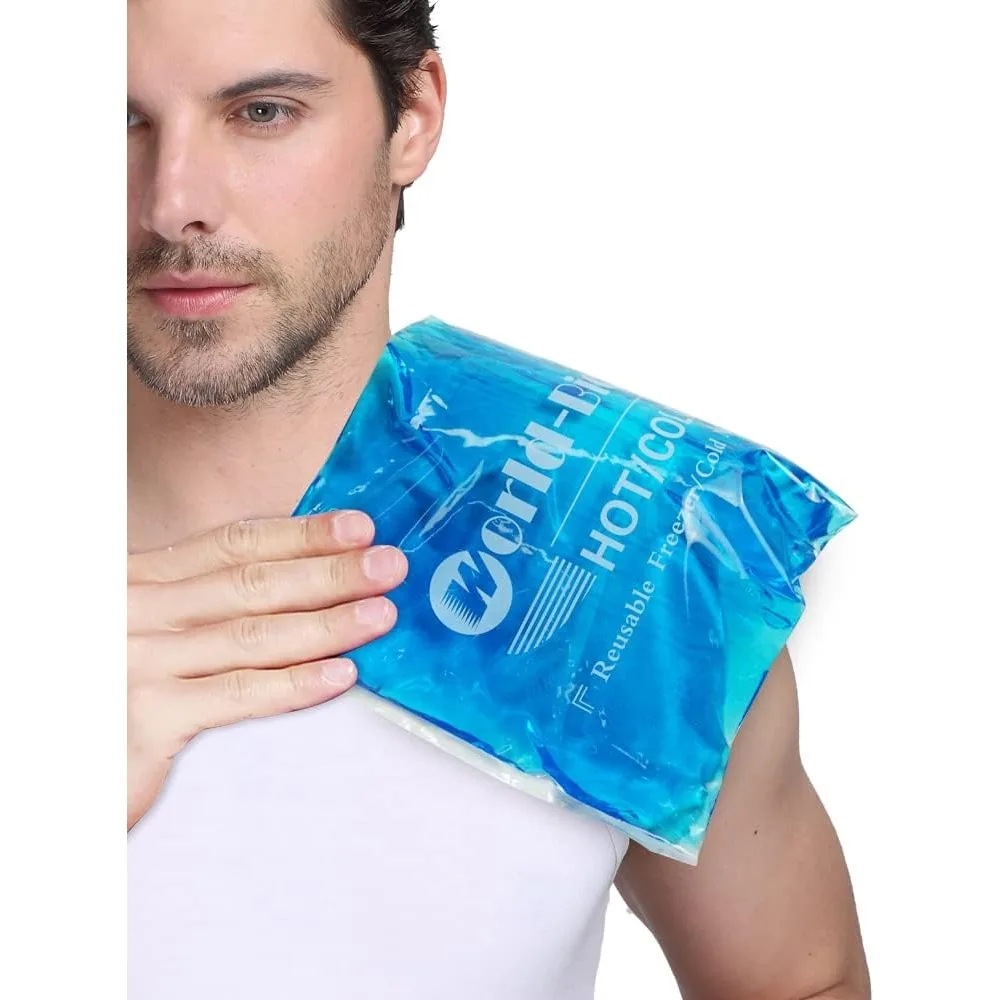 

Extra Large Reusable Hot Cold Gel Pack for Back Shoulder Knee Neck Pain Relief Post Surgery Recovery
