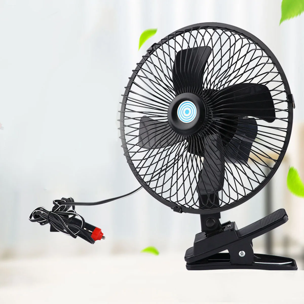 

10 Inch Car Fan Rear Seat Portable Backseat Air Fans for The Vehicle Black Baby