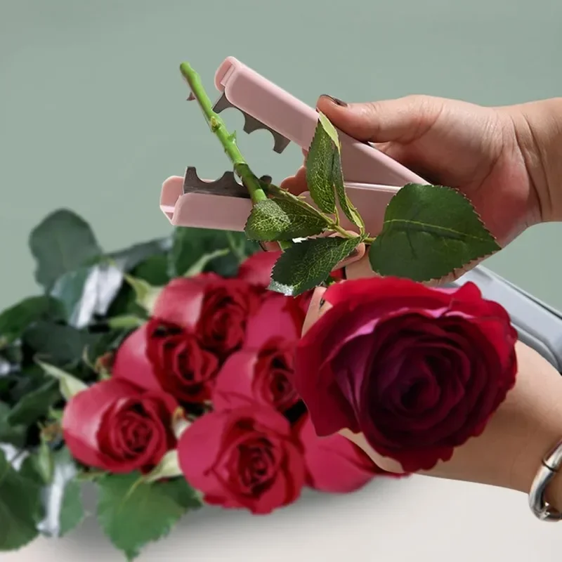 1/3/5/10PCS Rose Thorn Remover Flower Thorn Stem Leaf Stripper Rose Pincers Portable Florist Gardening Tools Bonsai Tools - view 5