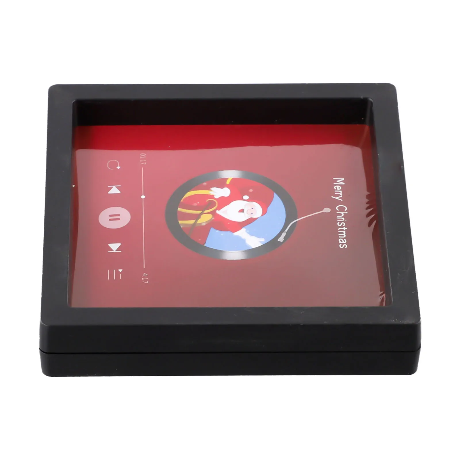 Для украшения дома, индивидуальный магнит на холодильник, встроенный музыкальный плеер 11x11x2 см, настраиваемый дизайн, празднование памяти