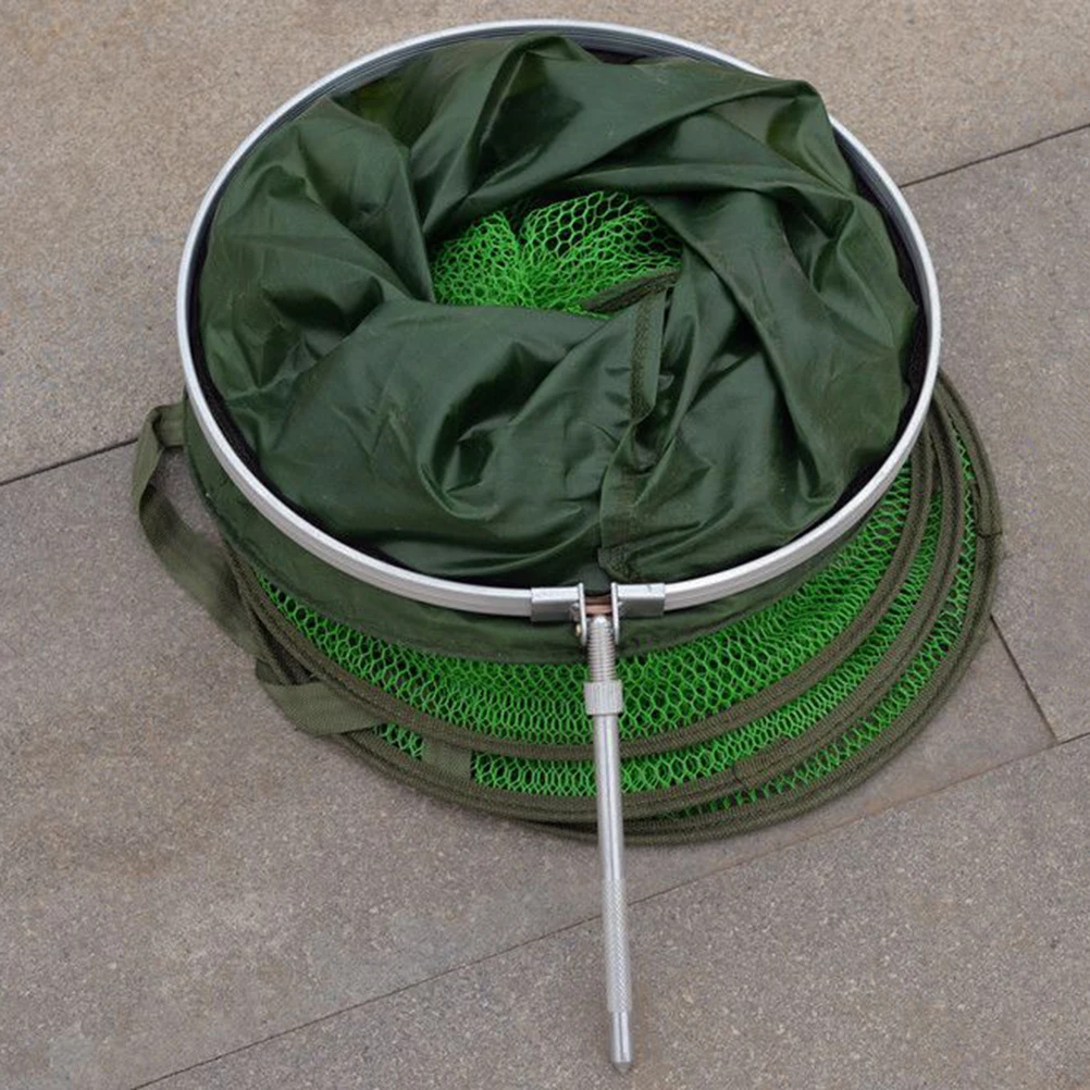 

2 Pcs Protection Net Foldable Portable Fishing Gear Outdoor Fishing Gear Fine Mesh Durable Nylon Fish Guard Net