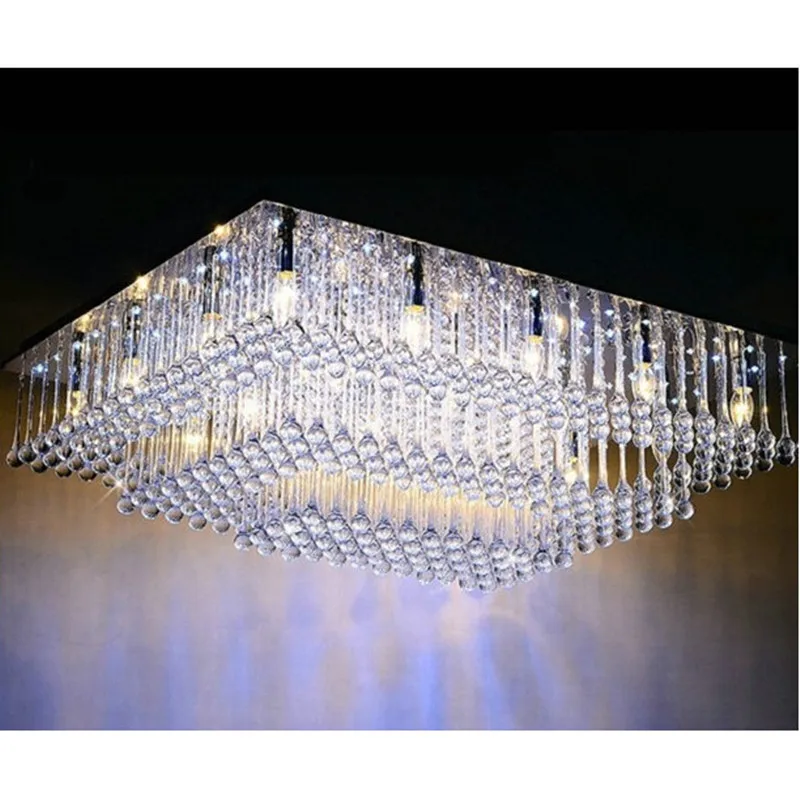 AAA quality Clear Color 20pcs /lot 20*80mm Crystal Glass Raindrop Chandelier Pendants, Crystal Lighting Parts, Bar & Home Deco