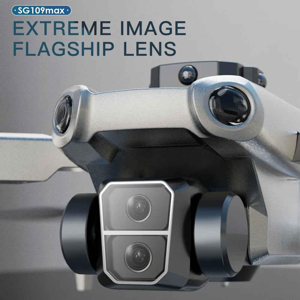 طائرة بدون طيار SG109 MAX نظام تحديد المواقع مع شاشة التحكم عن بعد 8K HD كاميرا مزدوجة 5G WIFI FPV طائرة تجنب العوائق بدون فرش RC كوادكوبتر #4
