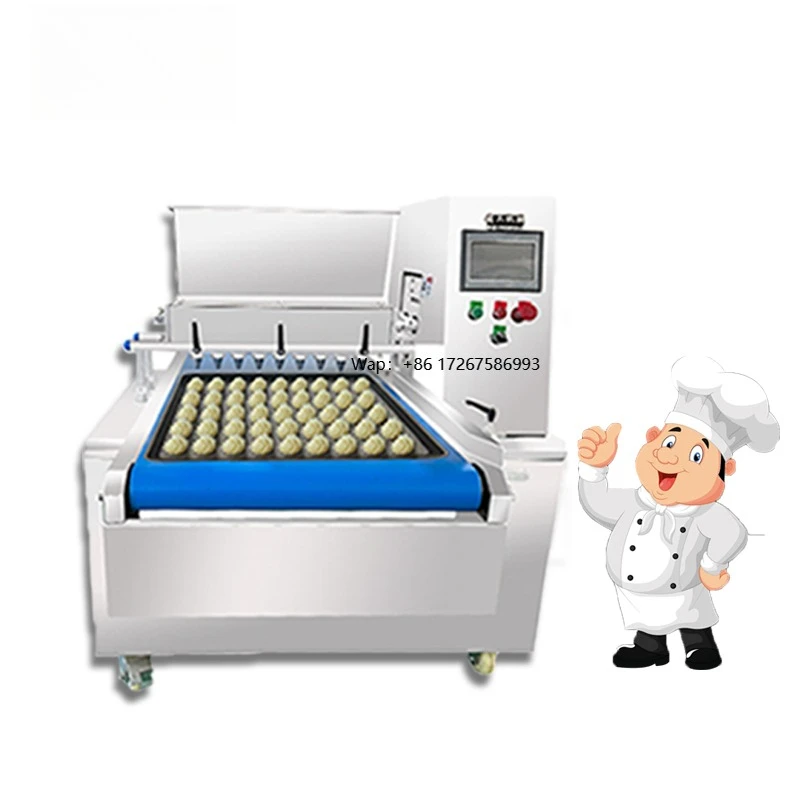 Multifunctional PLC Servo Waffle Cake Machine New for Cupcakes Muffins Cookie Line Biscuit Making Included for Chocolate