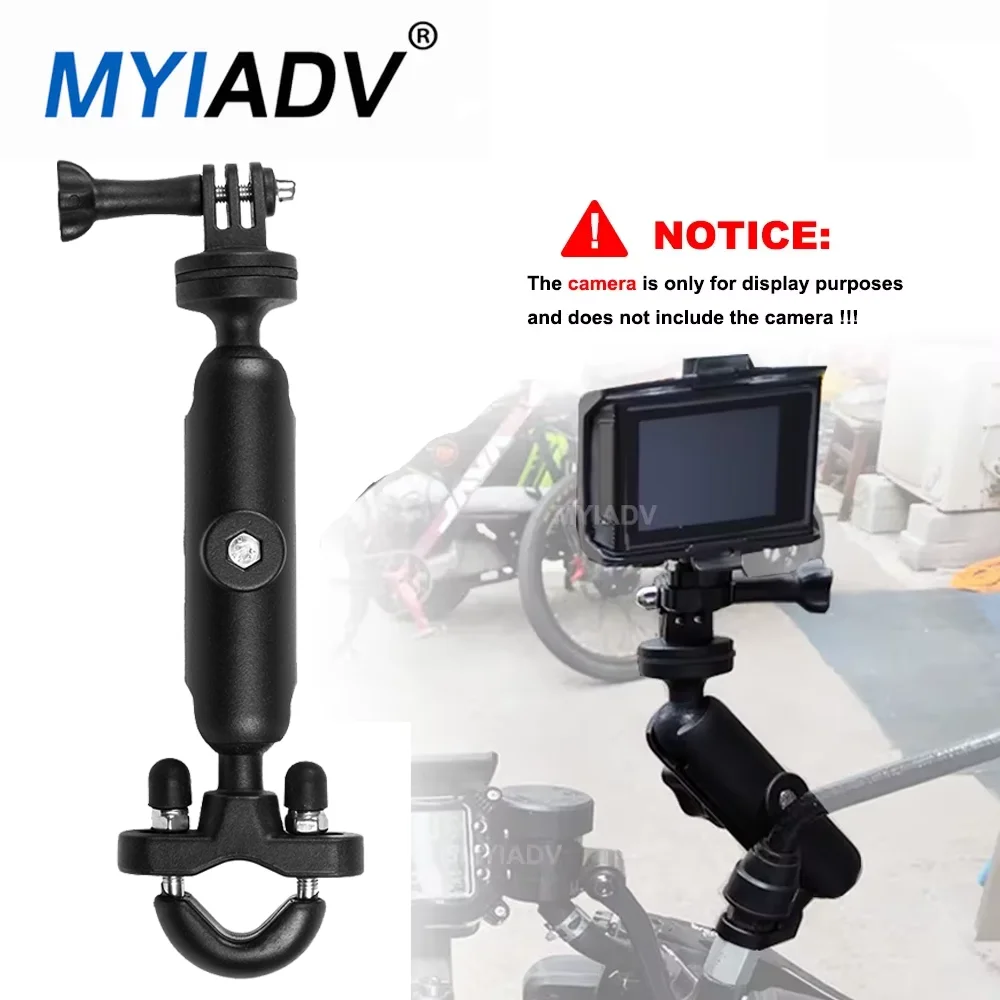 Motorcycle Gopro Bracket For BMW R1250GS R1200GS For VOGE DS900X 525DSX Driving Recorder Camera Holder Handlebar Mirror Mount