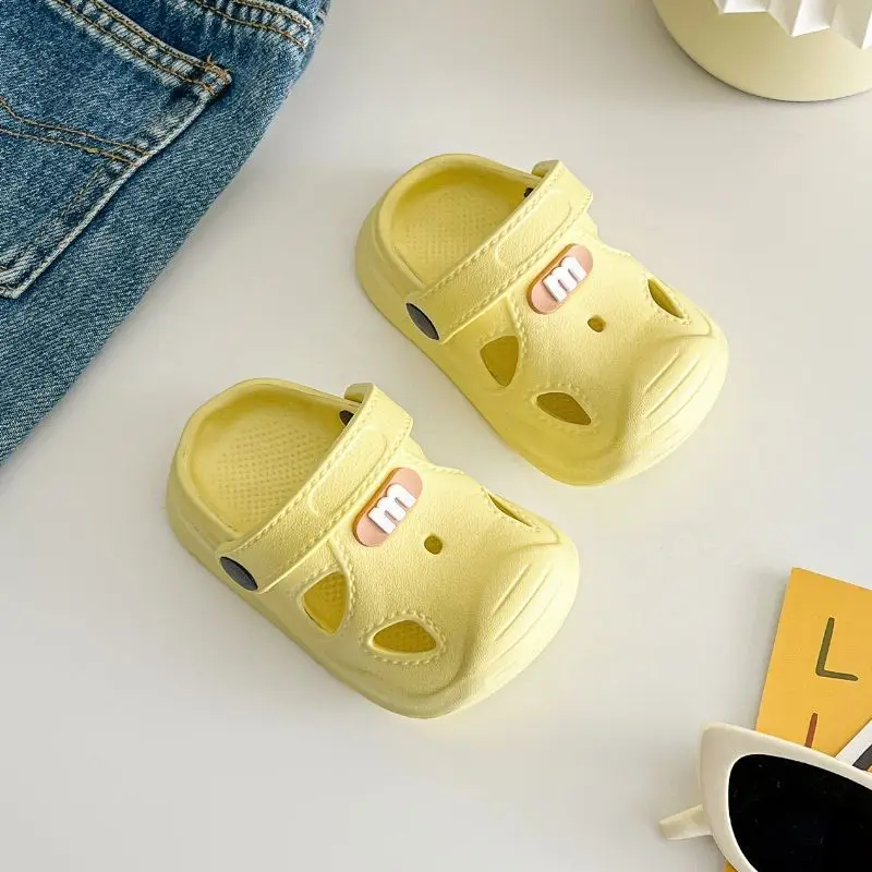 Baby Boys Girls Sandals 2026 Summer EVA Kids Closed Toe Slippers Unisex Toddler Sandals Non Slip Indoor Outdoor Soft Casua Shoes