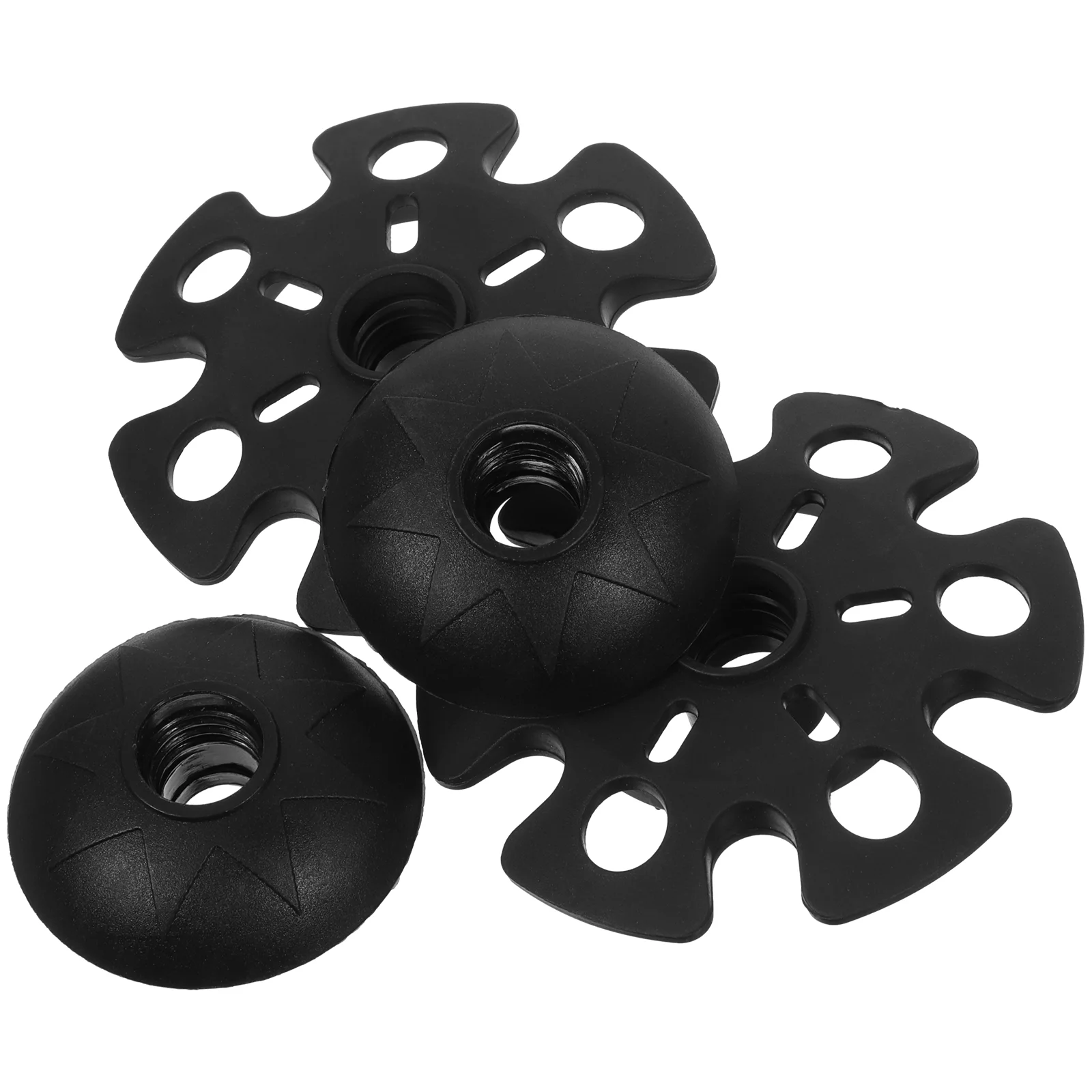 

4 Pcs Alpenstock Mud Tray Trekking Pole Accessories Hiking Poles Tip Walking Stick Crutch Foot Sleeve Climbing Tips Protector
