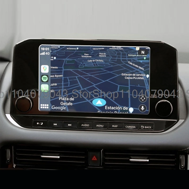 Tempered glass Screen Protector For Nissan Qashqai 2021 2022 Car radio gps Navigation Auto Interior anti-scratch Accessories