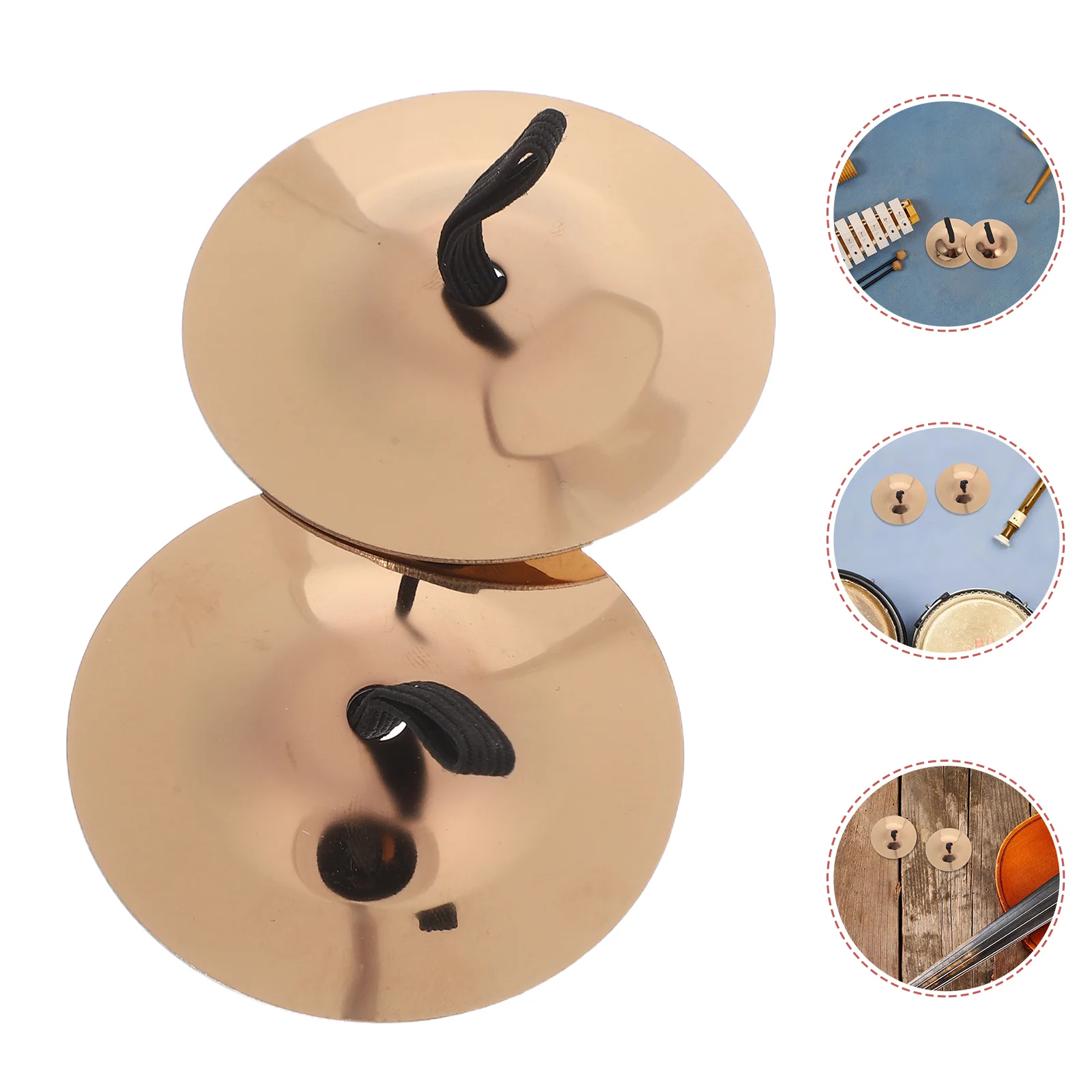 

Belly Dance Finger Cymbal Copper Instruments 's Percussion Hand Cymbals Dancing for