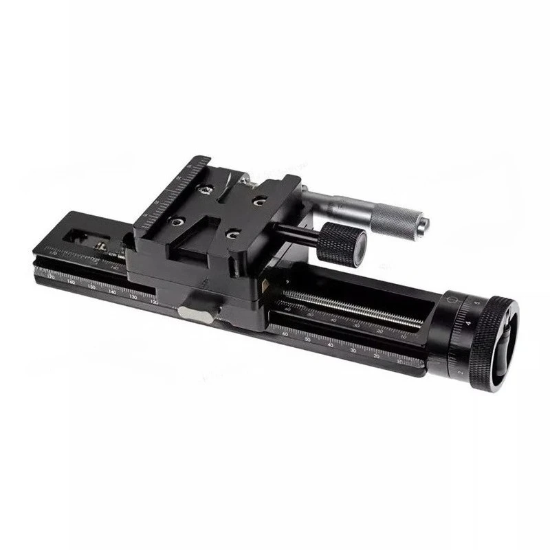 DP1 2-Accuracy Macro Focusing Slide Rail, Focus Stacking, Two-speed one-way micrometer head