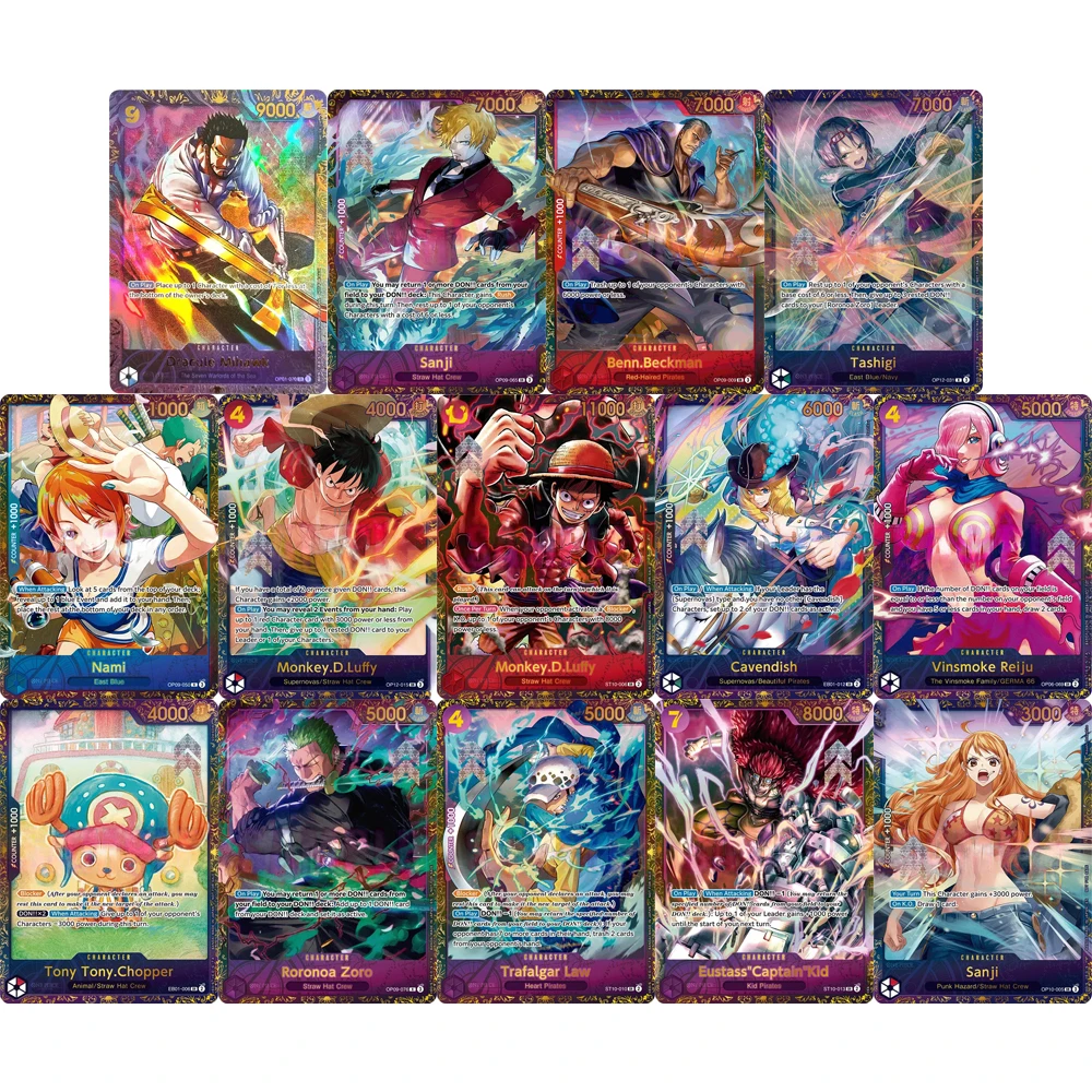 

Коллекционные карточки ONE PIECE GAME: Monkey.D.Luffy, Nami, Tony Tony.Chopper, Sabo. Высококачественные самодельные аниме-карточки для игр и подарков.