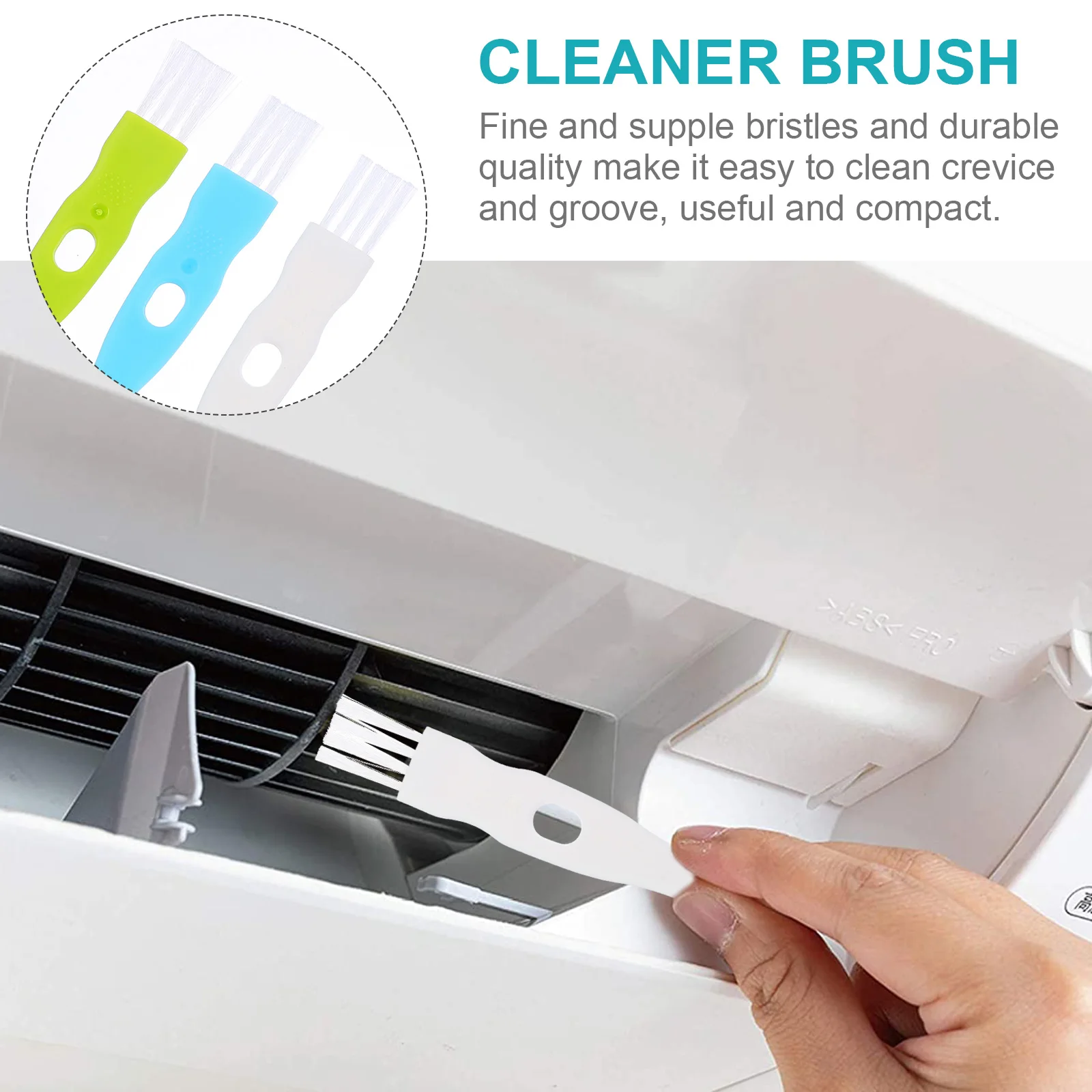 

30 Pcs Cleaning Brush Tool Small Coffee Machine Brushes for Household Garlic Masher Crevice Ceramic Tile Cleaner