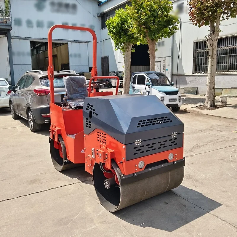 

Concrete Road Roller 6 Ton And Vibratory Types With Special Compaction For Concrete Pavement