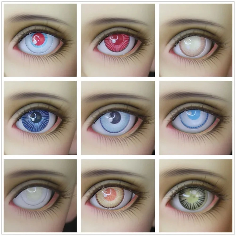 

BJD Eyes doll eyes 8mm-26mm doll simulation acrylic Eyes for toys 1/8 1/6 1/4 1/3 SD DD doll accessories 8mm-26mm doll eyes