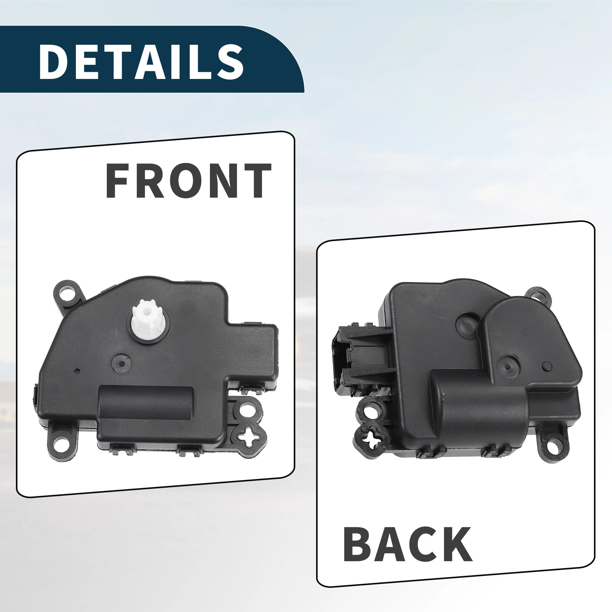 

UXCELL HVAC Heater Blend Air Door Control Actuator Replacement for Chrysler 300 Durable No.5137700AA | Air Door