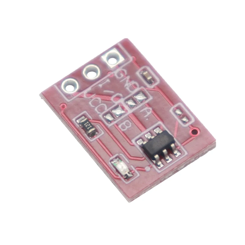 【100-10PCS】TTP223 Touch Button Module Capacitor Type Single Channel Self Locking Touch Switch Sensor
