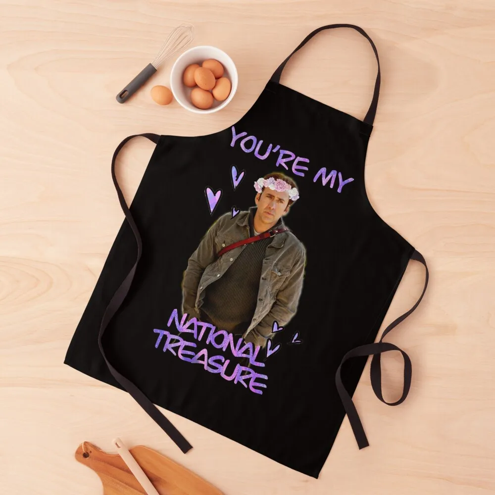 

National treasure Apron for home useful pieces professional kitchen Apron