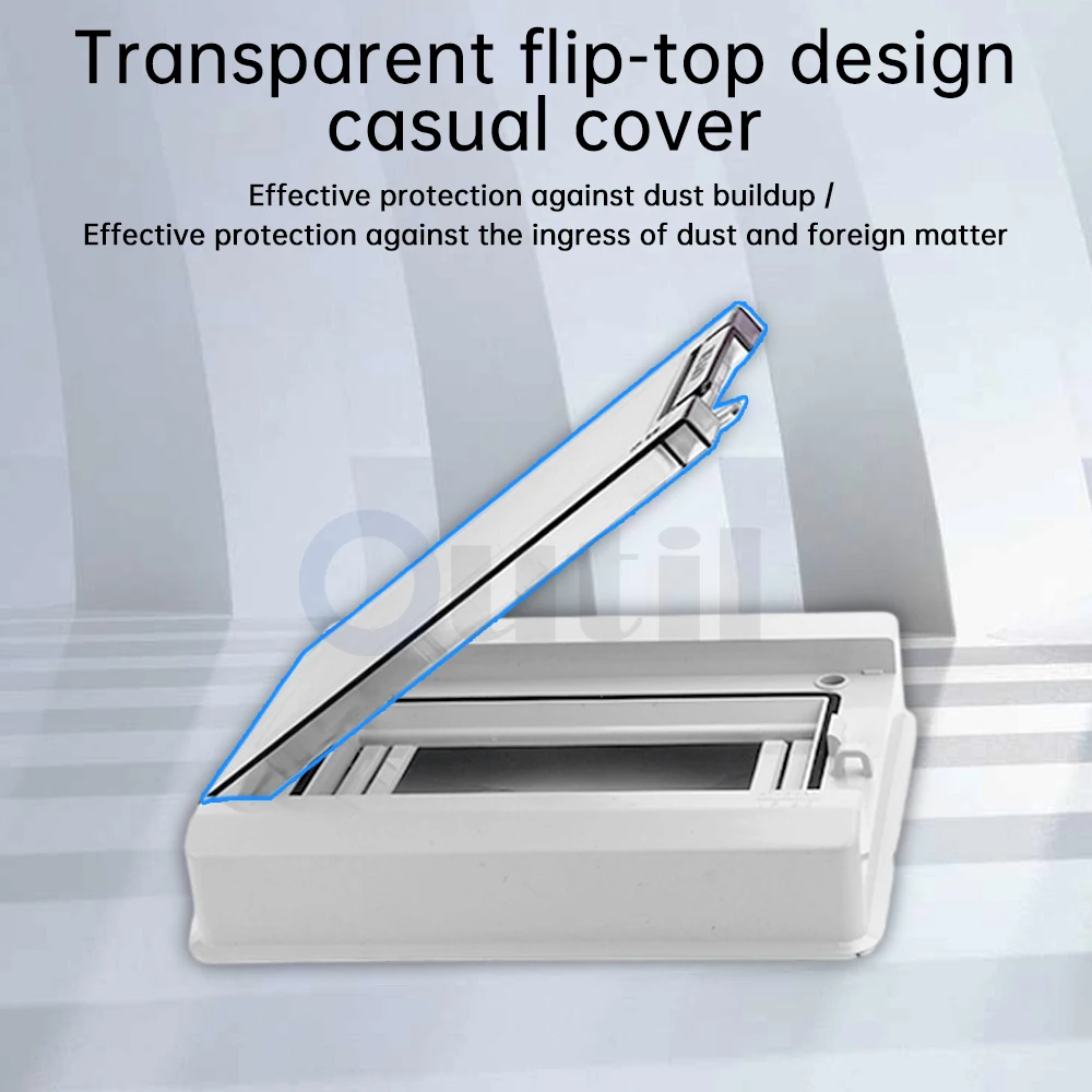 Junction Box 2/3/5/8WAY PC Plastic Outdoor Electrical IP65 Waterproof Distribution Box switch household switch box junction box