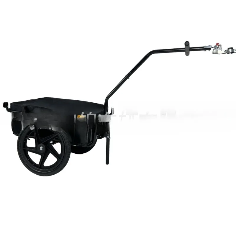 

Bicycle trailer, rear cycling, travel truck, cargo pulling, steel luggage
