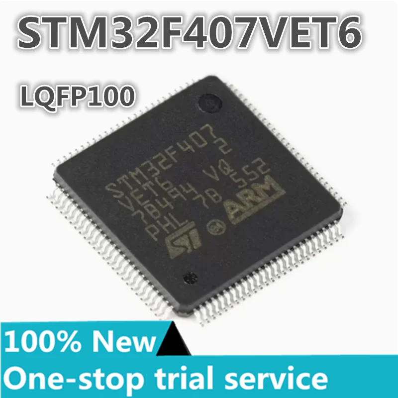 10-100 قطعة جديد STM32G030F6P6 STM32G030C8T6 STM32F407VET6 STM32F407ZET6 MCU 32 بت متحكم MCU