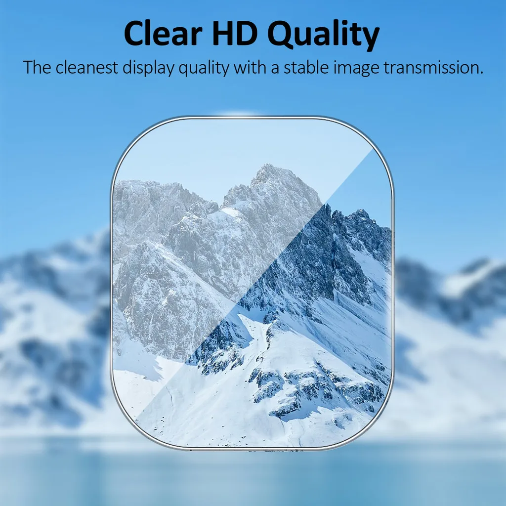 1-5PCS HD Clear Tempered Glass for Amazfit Bip Max Screen Protector Film positioning Easy Installation Auto Alignment Bip Max - view 6
