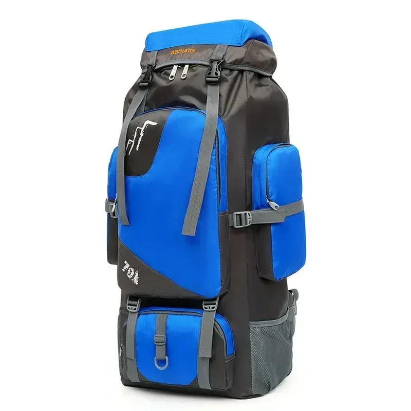 90L Leisure Sports Bag Waterproof Large Capacity Men Women Outdoor Hiking Camping Backpacks Backpack Mountaineering Bag