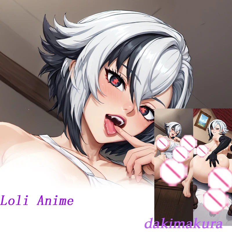 Dakimakura أنيمي Arlecchino فوتا جينشين dsf الوجهين طباعة الحياة الحجم وسادة للجسم غطاء الفراش الهدايا