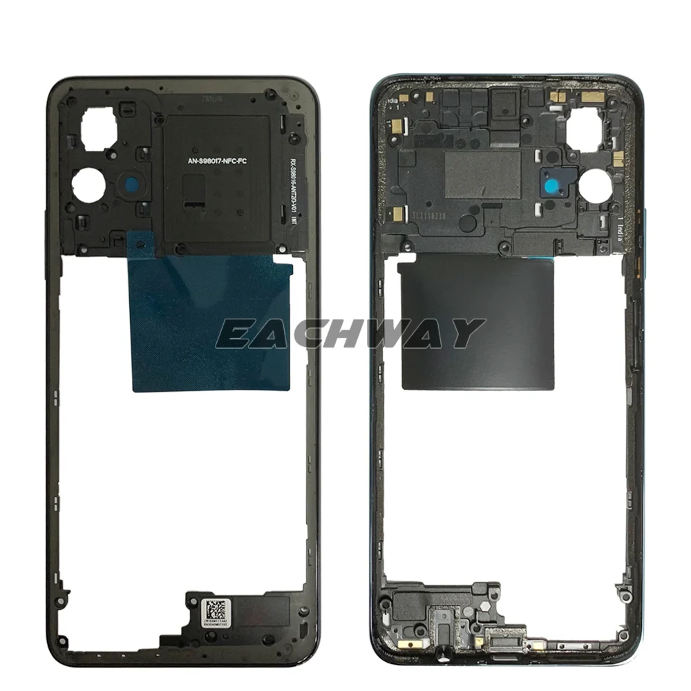 Middle Frame For Xiaomi Poco M4 Pro 5G With Volume Button Front Housing Middle Bezel Chassis For Poco M4 Pro 5G Middle Frame