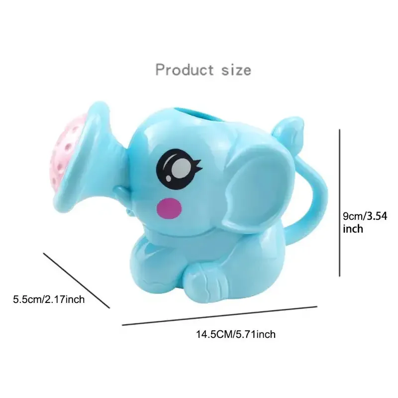 Jouet de bain pour bébé, douche d'éléphant mignon, jouet de douche de nuages de pulvérisation d'eau pour enfants