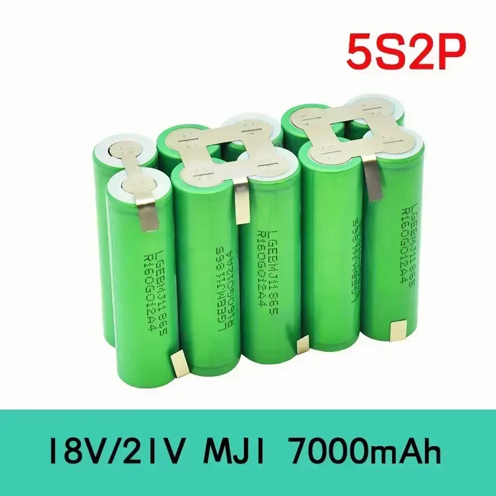 2024-2S1p 1s3p 3s2p 4s2p 5s2p  18650 Power Battery Pack 3500 MAh 18 V Screwdriver MJ1 Lithium Battery