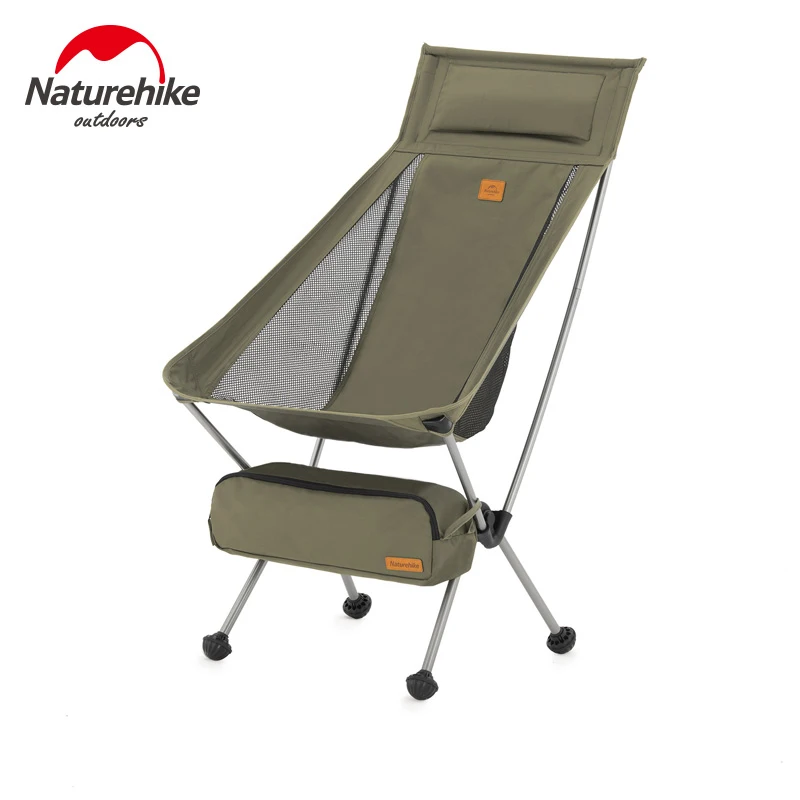 

Naturehike YL08 Folding Moon Chair Compact Leisure Backrest Chair Portable 600D Wear Resistant Fishing Chair for Camping Travel